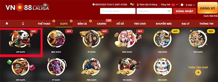 Làm thế nào tham gia slot GPI tại Vn88?